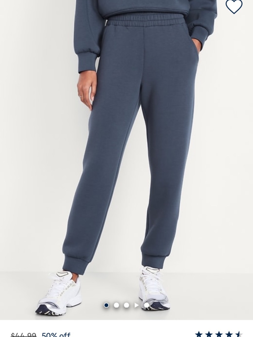 Old Navy high waisted bounce  Fleece Jogger medium tall
